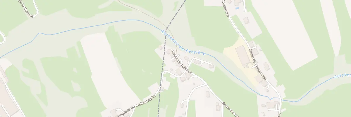 Plan du 391 Rte de Taboret à Faucigny