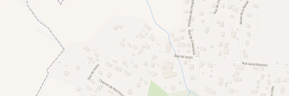 Plan du 292 Rue de varlin à Saint-Pierre-en-Faucigny