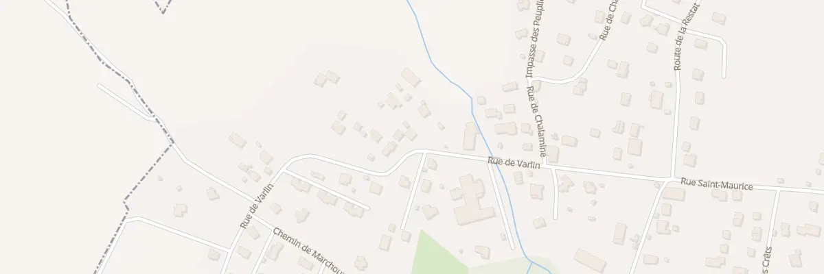Plan du 294 Rue de varlin à Saint-Pierre-en-Faucigny