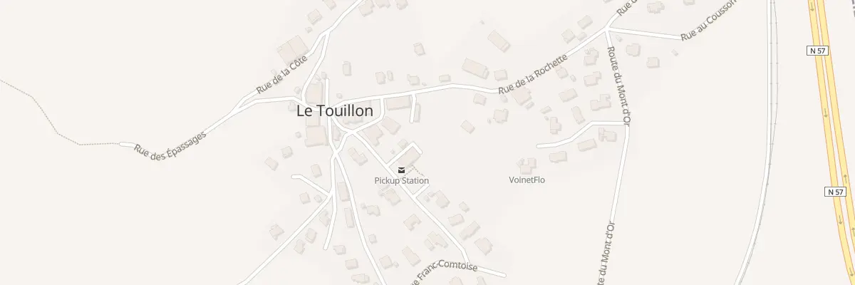 Plan du 4 Rue de la Rochette à Touillon-et-Loutelet