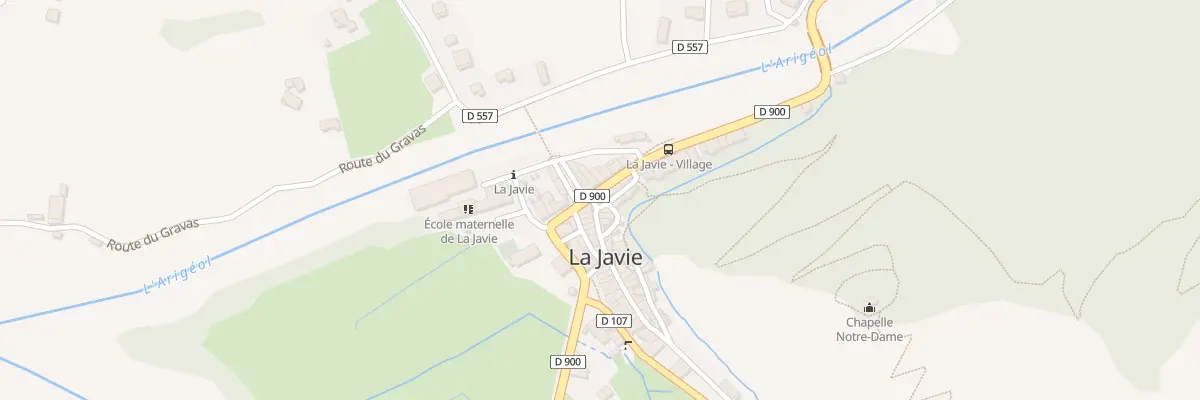 Plan du 5060 Le Village à La Javie