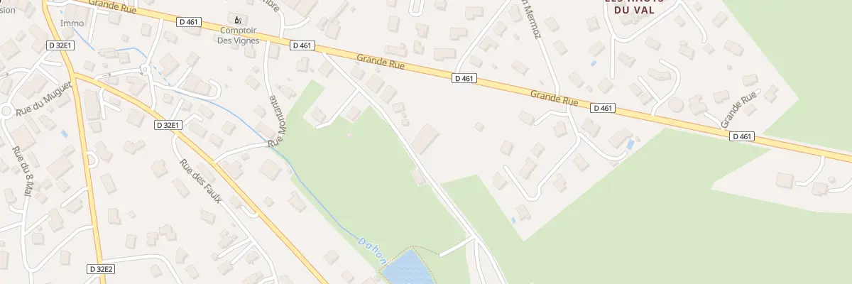 Plan du 11 Rue des Ouèches à Valdahon