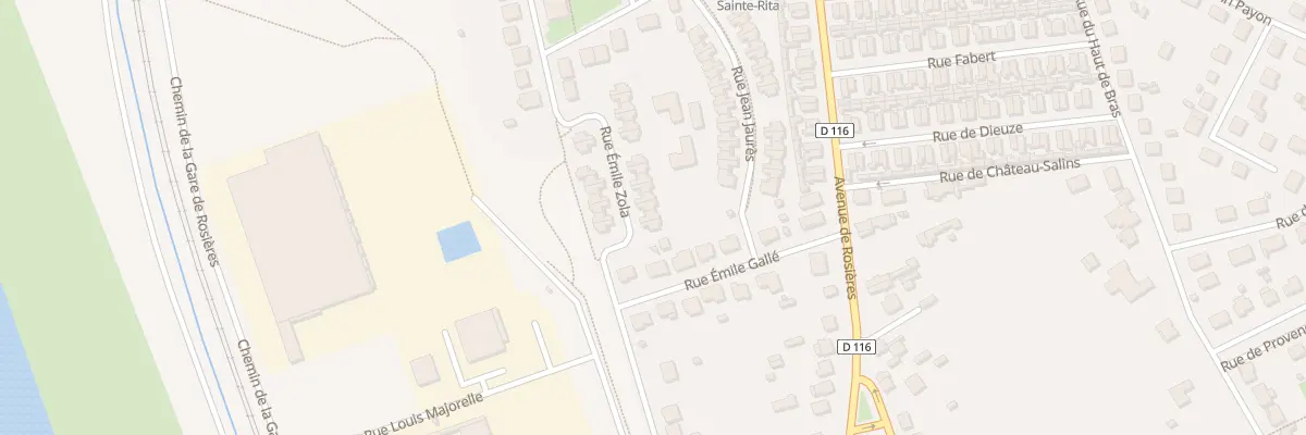 Plan du 29 Rue Emile Zola à Dombasle-sur-Meurthe