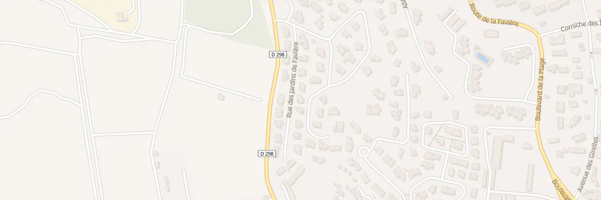 Plan du 16 Rue des Jardins de la Faviere à Bormes-les-Mimosas