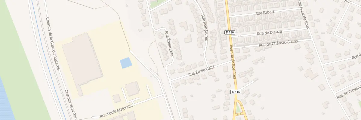 Plan du 31 Rue Emile Zola à Dombasle-sur-Meurthe