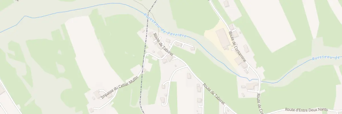 Plan du 323 Rte de Taboret à Faucigny