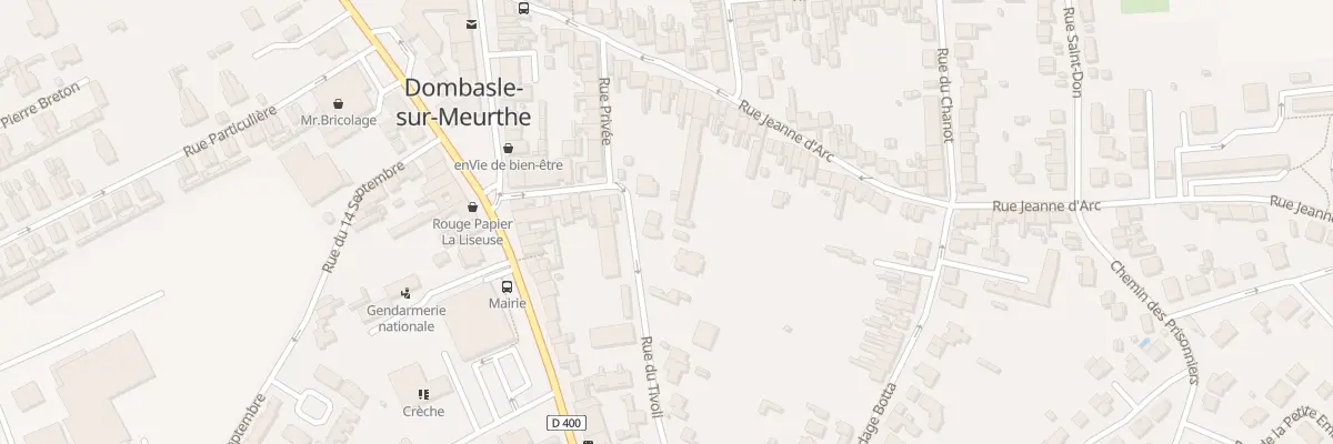 Plan du 13 Rue du Tivoli à Dombasle-sur-Meurthe