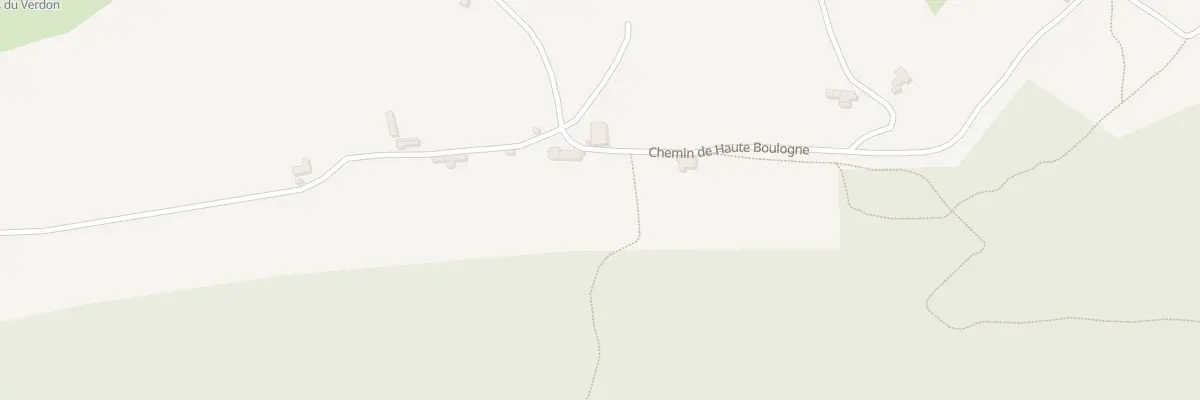 Plan du 140 Boulogne à La Palud-sur-Verdon