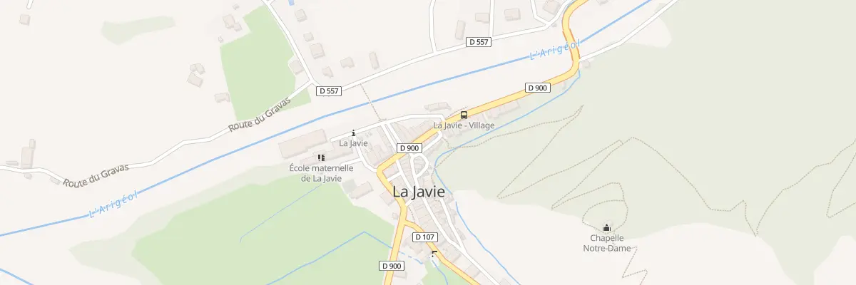 Plan du 5063 Le Village à La Javie