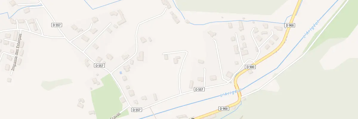 Plan du 7068 La Cluse à La Javie