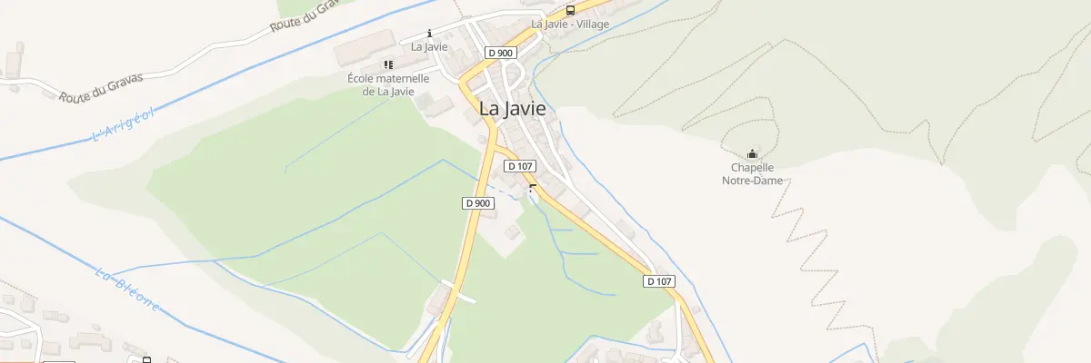 Plan du 9999 Rte de Prads à La Javie