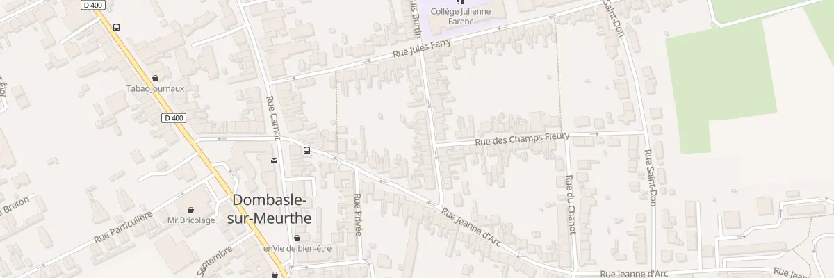 Plan du 36 Rue Louis Burtin à Dombasle-sur-Meurthe