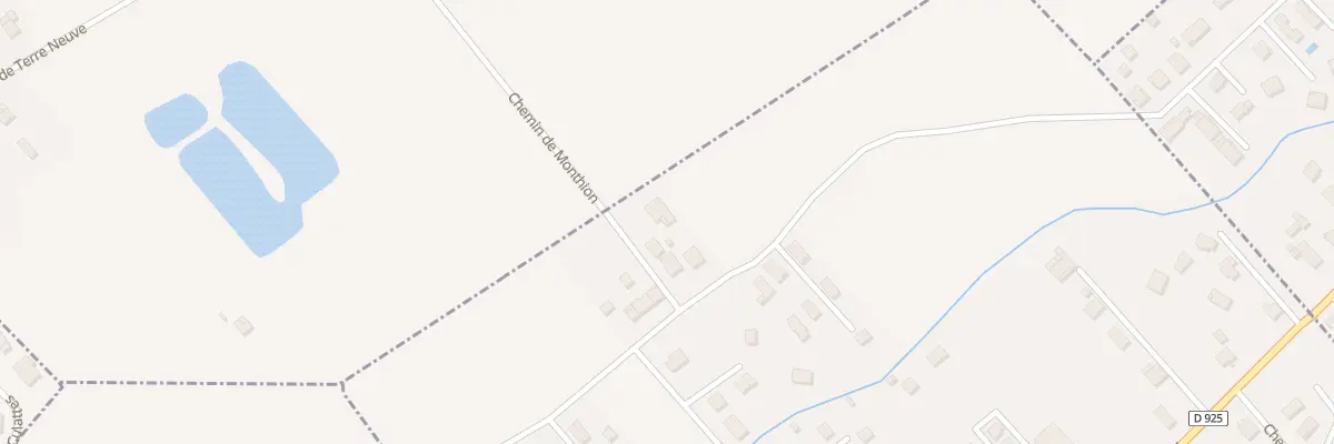 Plan du 360 Che Biale à Monthion