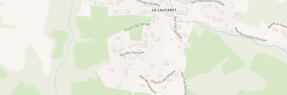 Plan du 20 Rue des Garreaux à Ubaye-Serre-Ponçon