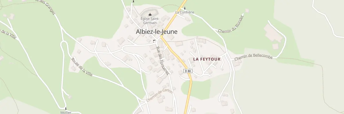 Plan du 5046 L’Alouette à Albiez-le-Jeune