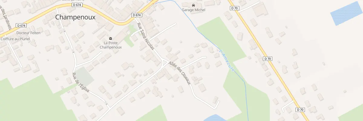 Plan du 1 Rue Georges Brassens à Champenoux
