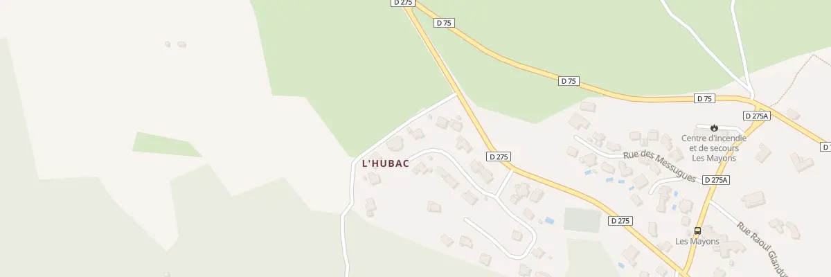 Plan du 5214 L’Hubac aux Mayons