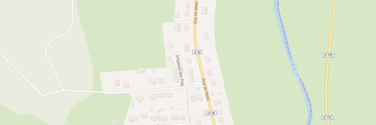 Plan du 51B Rue de Metz à Brin-sur-Seille