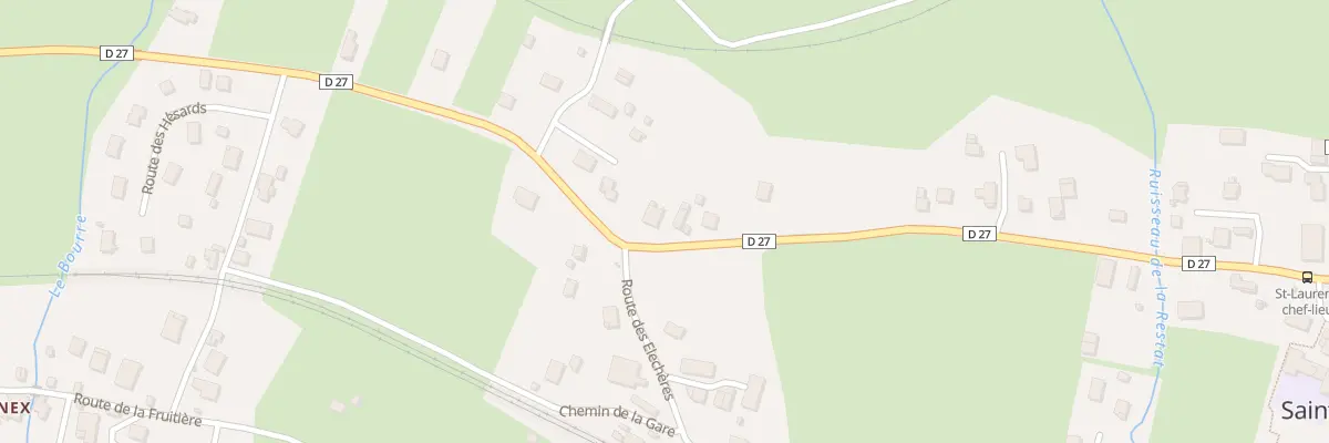 Plan du 504 Rte de l’Ancienne Poste à Saint-Laurent