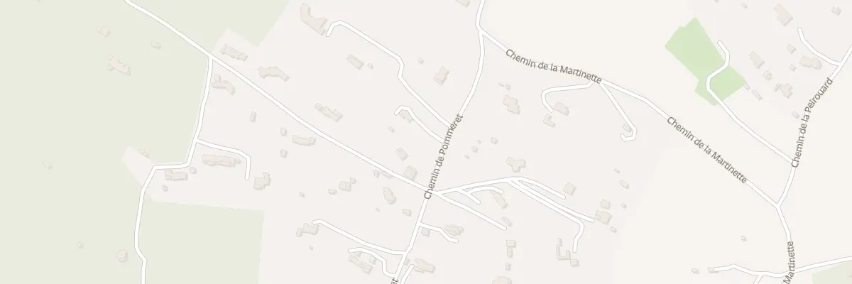 Plan du 168 Che de Pommeret à Lorgues