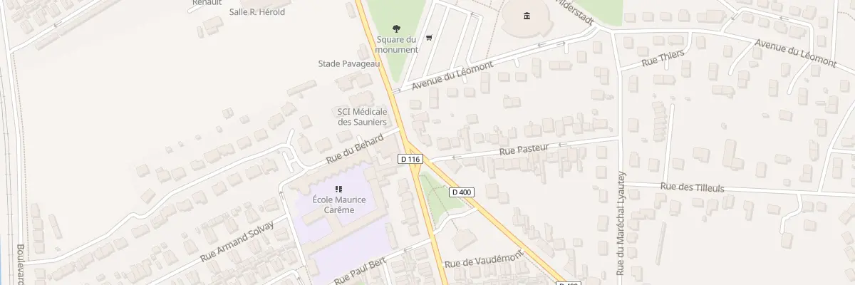 Plan du 119 Av du Général Leclerc à Dombasle-sur-Meurthe