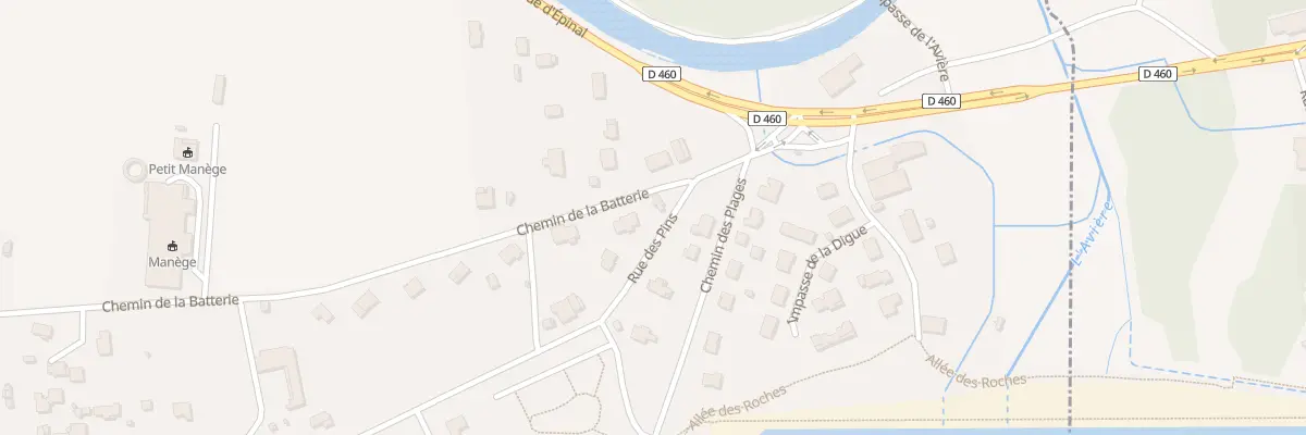 Plan du 120 Rue des Pins à Chaumousey