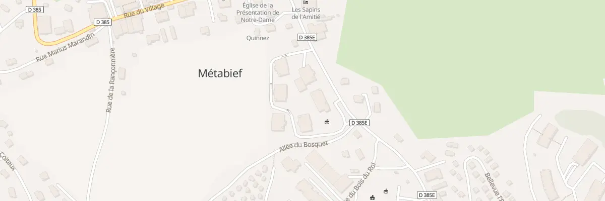 Plan du 8A Rue du Telesiege à Métabief