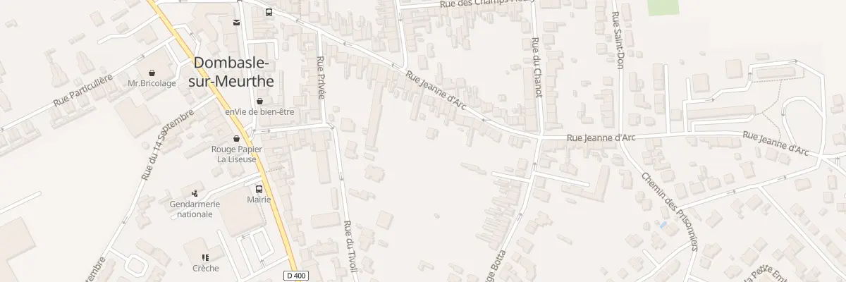 Plan du 44 Rue Jeanne d’Arc à Dombasle-sur-Meurthe