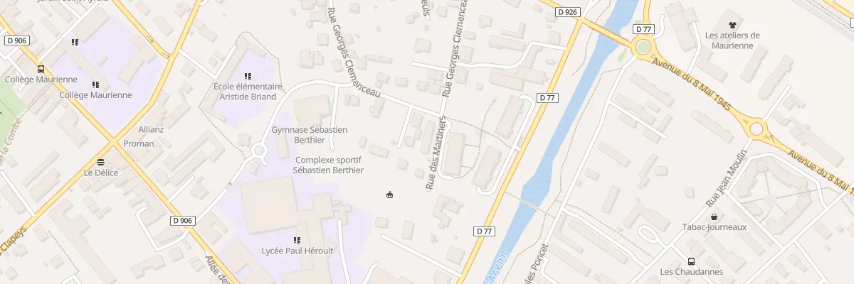 Plan du 26 Rue des Martinets à Saint-Jean-de-Maurienne