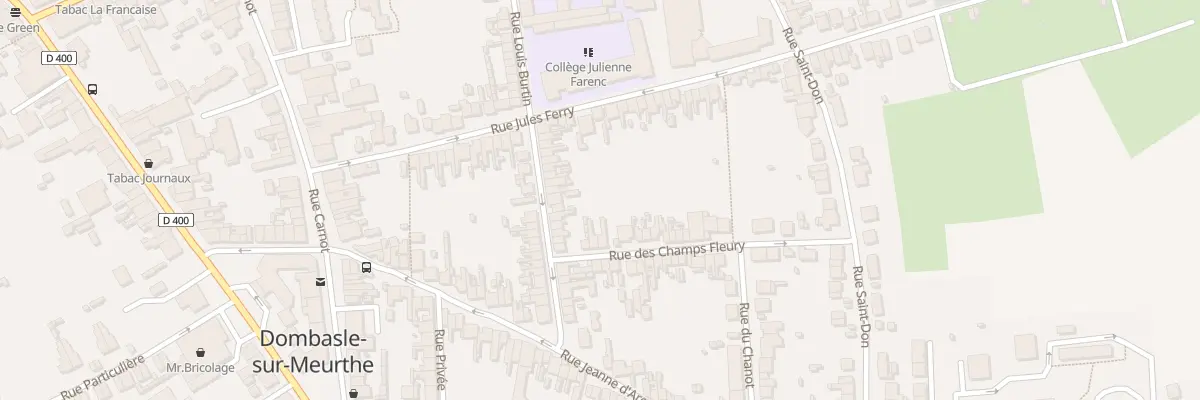 Plan du 7 Rue des Champs Fleury à Dombasle-sur-Meurthe