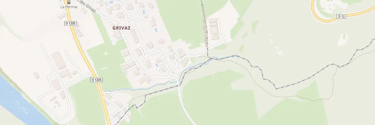 Plan du 50 Che de Saint-urbain à Contamine-sur-Arve