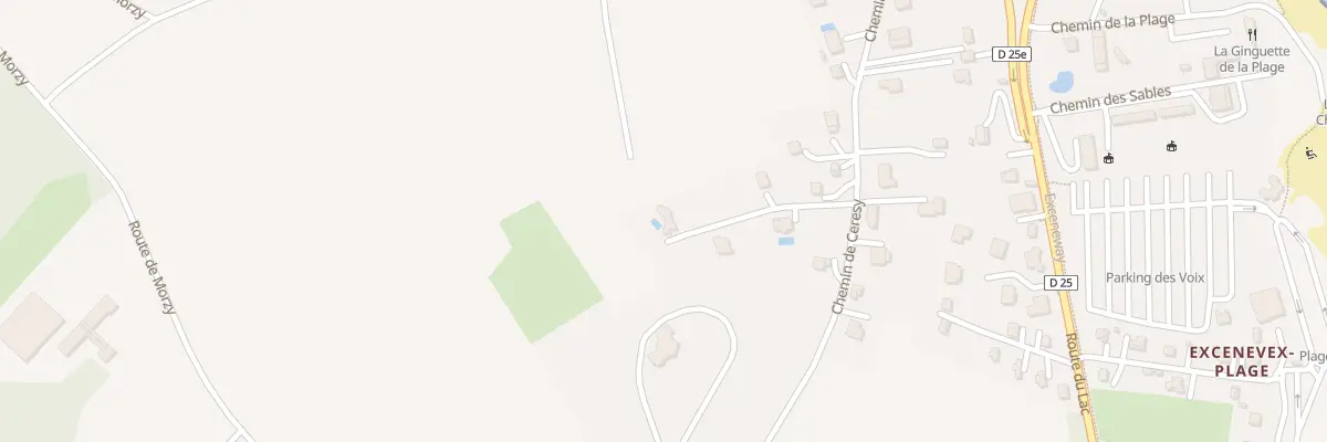 Plan du 126 Imp de la Dent d’Oche à Excenevex