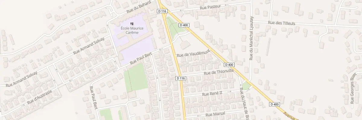 Plan du 2 Rue de Vaudémont à Dombasle-sur-Meurthe