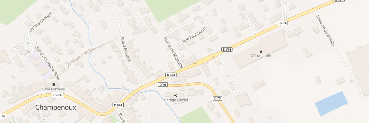 Plan du 5 Rue Pierre Paul Demoyen à Champenoux