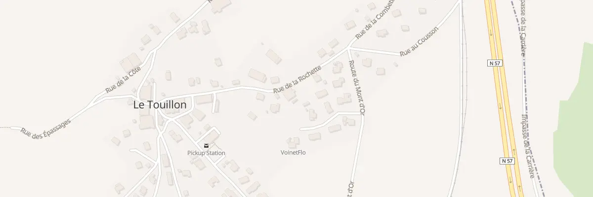 Plan du 16 Rue de la Rochette à Touillon-et-Loutelet