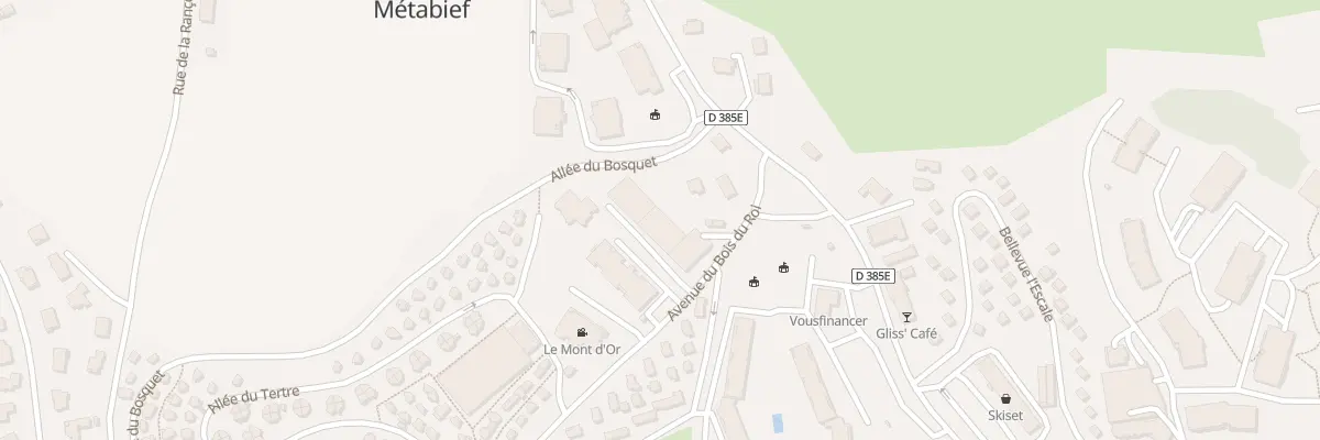 Plan du 1 Imp des Carrieres à Métabief