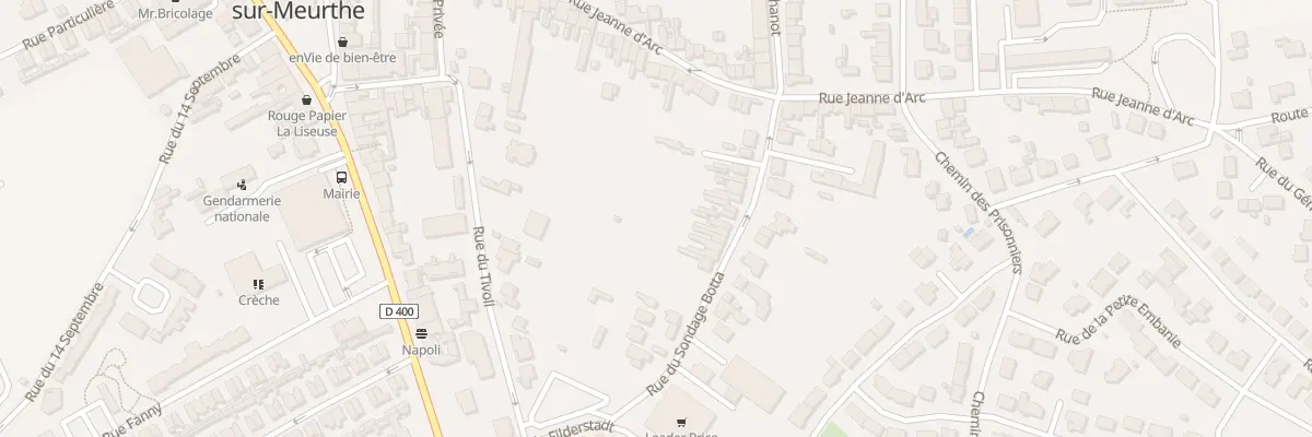 Plan du 28 Rue Sondage Botta à Dombasle-sur-Meurthe