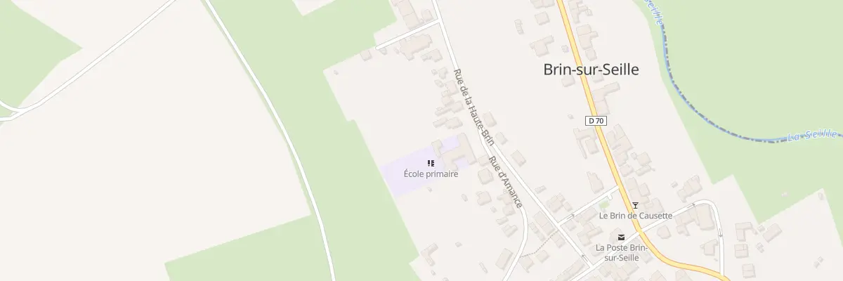 Plan du 7 Rue de la Haute Brin à Brin-sur-Seille