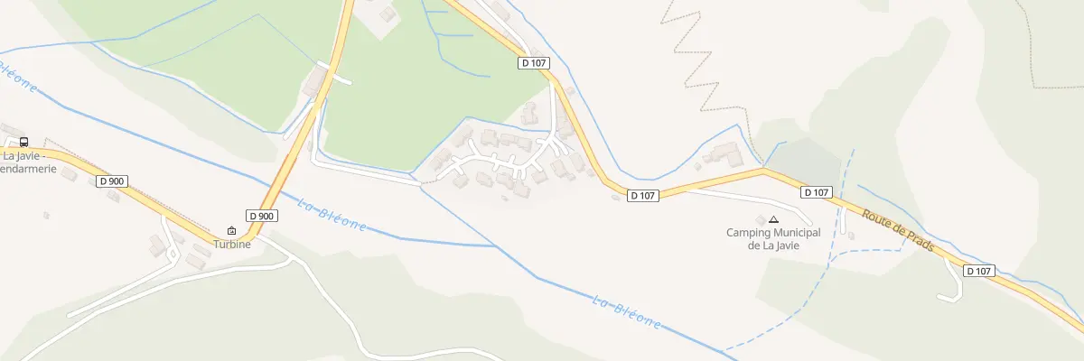 Plan du 4 Le Moulin à La Javie
