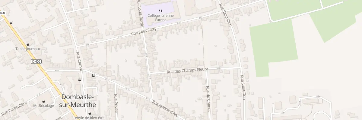 Plan du 17 Rue des Champs Fleury à Dombasle-sur-Meurthe