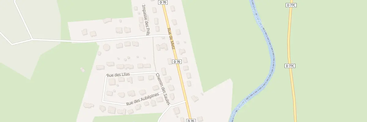 Plan du 62 Rue de Metz à Brin-sur-Seille