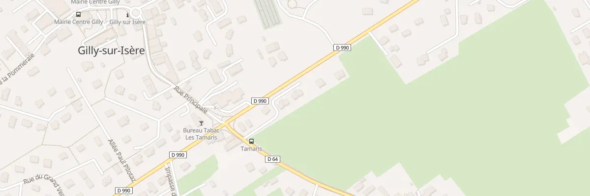 Plan du 51 Rte de la Rachy à Gilly-sur-Isère