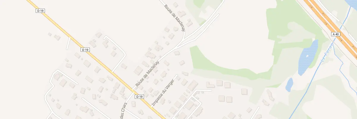 Plan du 148 Rte de Maclenay à Arenthon