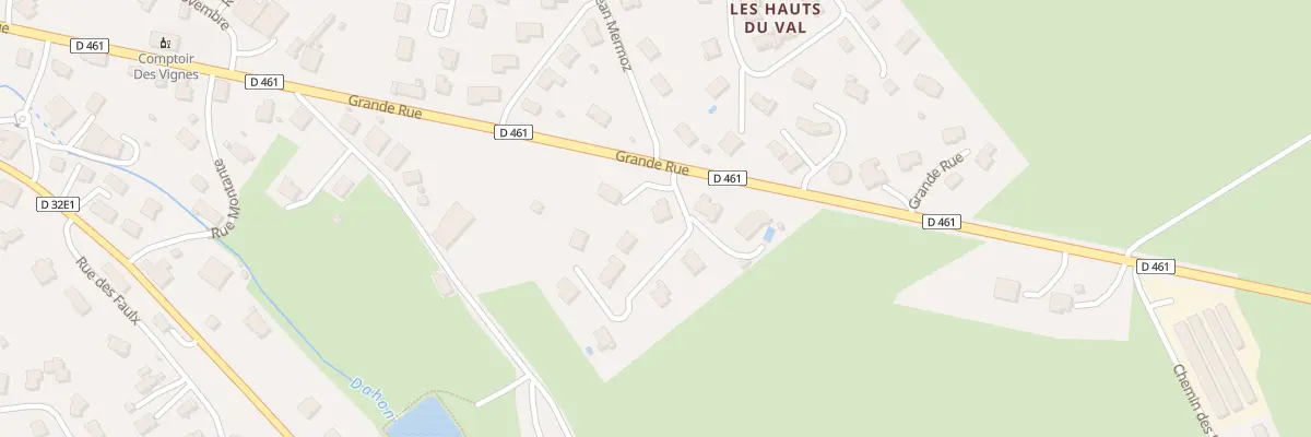 Plan du 2 Rue Guynemer à Valdahon