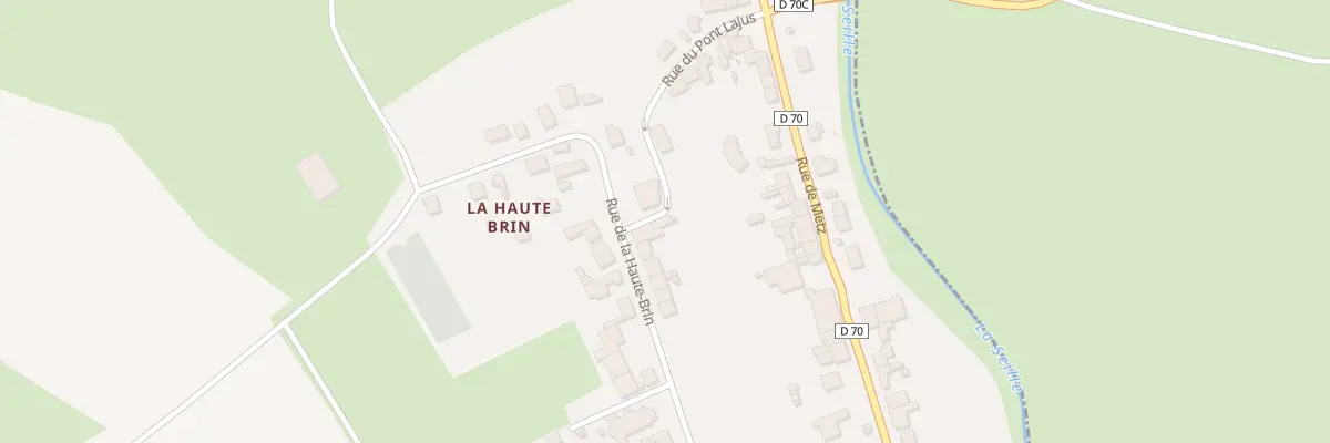 Plan du 11 Rue du Pont Lajus à Brin-sur-Seille