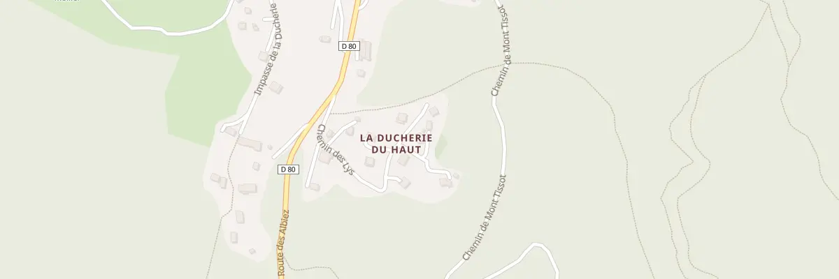 Plan du 5156 La Combe des Essarts à Albiez-le-Jeune