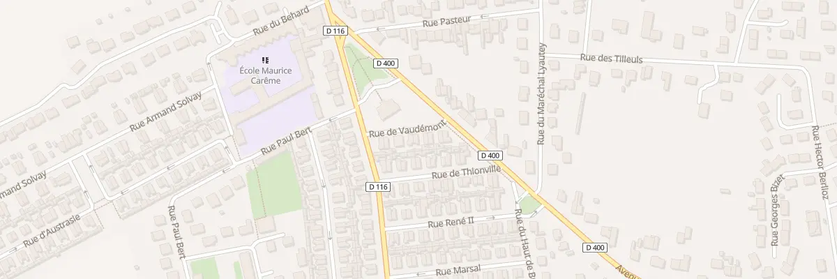Plan du 12 Rue de Vaudémont à Dombasle-sur-Meurthe