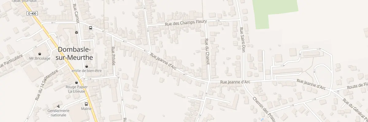Plan du 53 Rue Jeanne d’Arc à Dombasle-sur-Meurthe