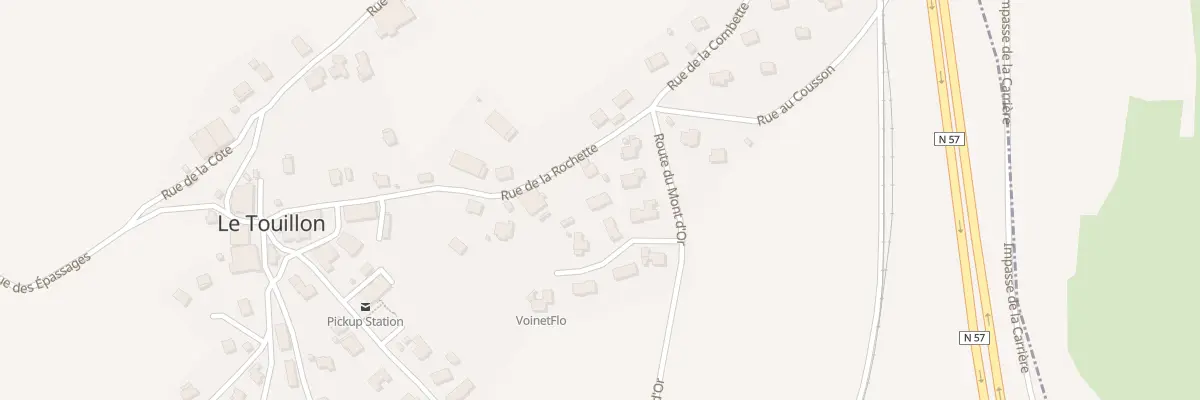 Plan du 20 Rue de la Rochette à Touillon-et-Loutelet