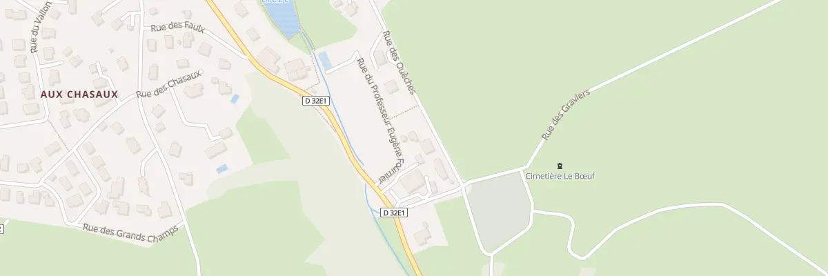 Plan du 4 Rue Professeur Eugene Fournier à Valdahon